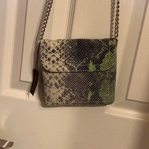 Snakeprint crossbody